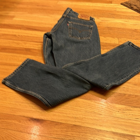 Vintage 501 Levi's button fly Straight Leg Jeans MADE IN USA - Picture 17 of 17